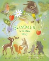 book cover for Summer, with forest animals dancing